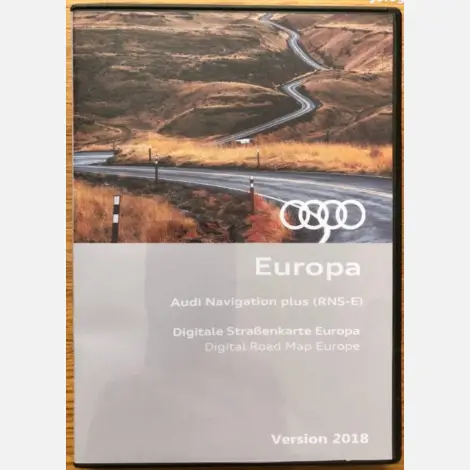Audi RNS-E navigációs térkép DVD csomag 2020/2021