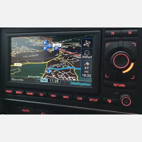 Audi RNS-E navigációs térkép DVD csomag 2020/2021