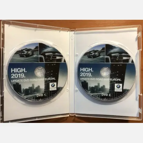 BMW "HIGH" navigációs térkép DVD csomag 2019/2020