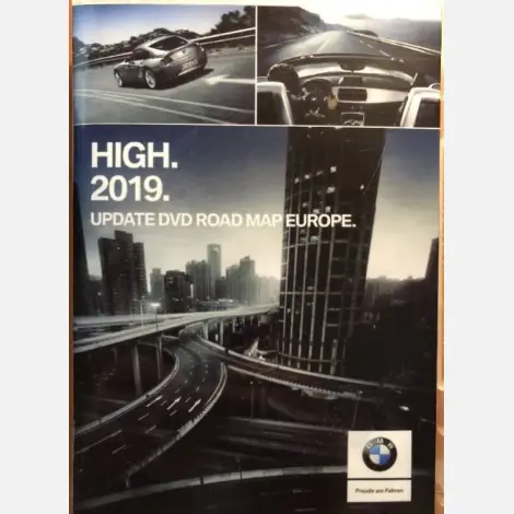 BMW "HIGH" navigációs térkép DVD csomag 2019/2020