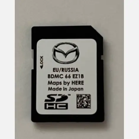 Mazda BDMC 66 EZ1B navigáció térkép SD kártya