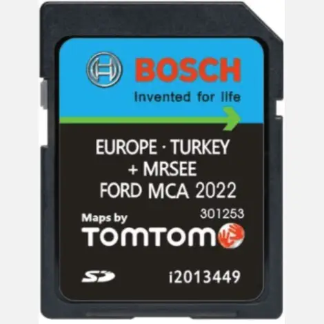 Ford MCA 2022 navigációs térkép SD kártya