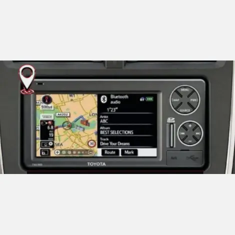 Toyota TNS350 2020 v1 navigációs térkép SD kártya