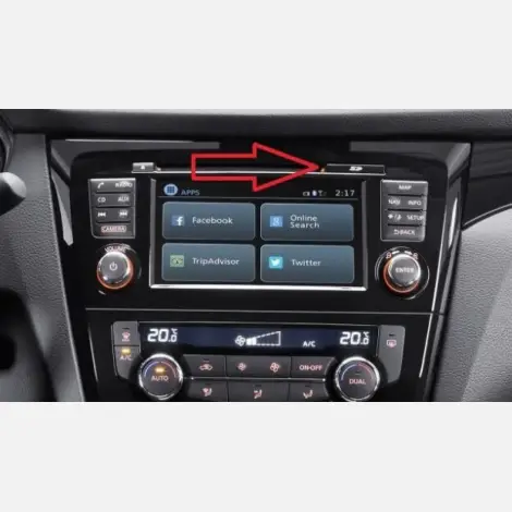 Nissan Connect3 teljes Európa navigációs térkép SD kártya 2023 (V7)