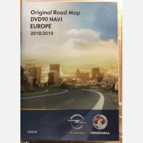 Opel DVD90 Európa térkép DVD csomag 2019/2020