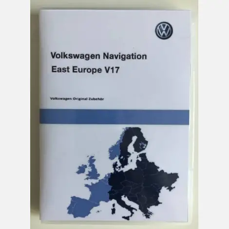 VW RNS510 navigációs térkép DVD (V17)