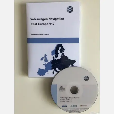 VW RNS510 navigációs térkép DVD (V17)