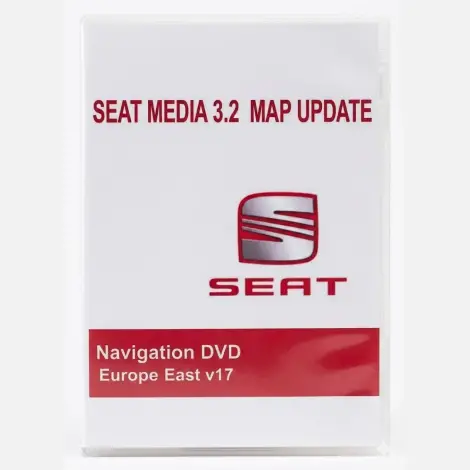 SEAT Media System 3.2 navigációs térkép DVD (V17)
