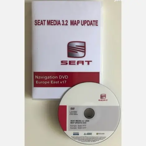 SEAT Media System 3.2 navigációs térkép DVD (V17)
