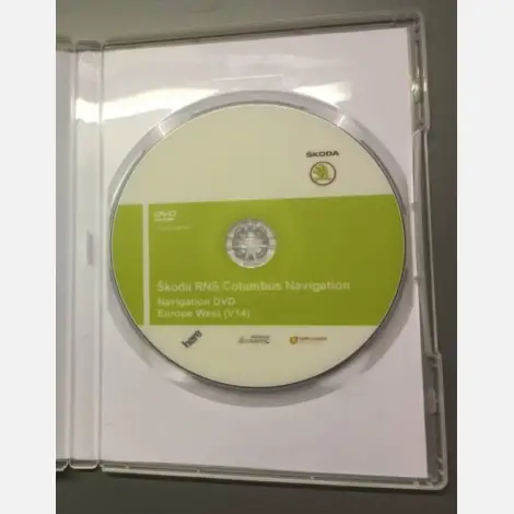 Skoda Columbus navigáció frissítés DVD (V17)
