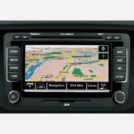Skoda Columbus navigáció frissítés DVD (V17)