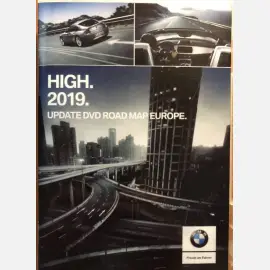 BMW "HIGH" navigációs térkép DVD csomag 2019/2020