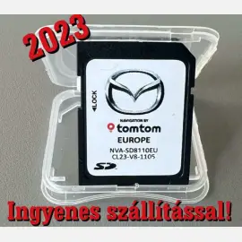 Mazda Tom Tom 2023 navigációs térkép SD kártya