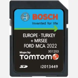 Ford MCA 2022 navigációs térkép SD kártya