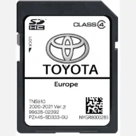 Toyota TNS510 teljes Európa térkép SD kártya 2021