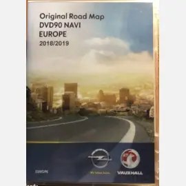 Opel DVD90 Európa térkép DVD csomag 2019/2020