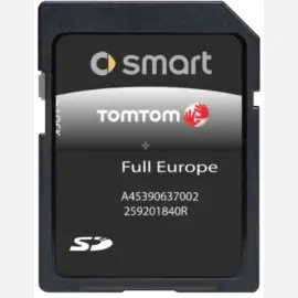 SMART 453 SAT NAV TÉRKÉP SD KÁRTYA EUROPE COOL & MEDIA 2023/2024