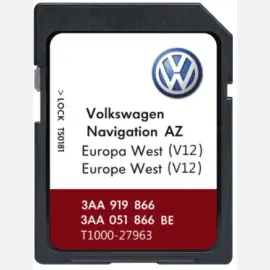 Seat Media System 2.2 navigációs térkép SD kártya